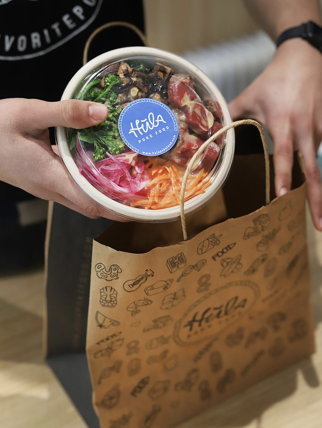 Hula Poke Food