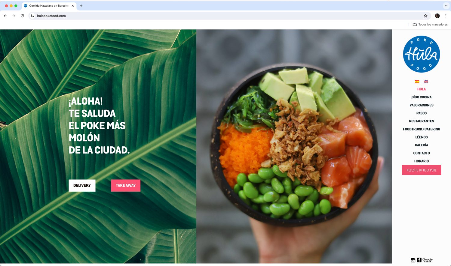 Hula Poke Food